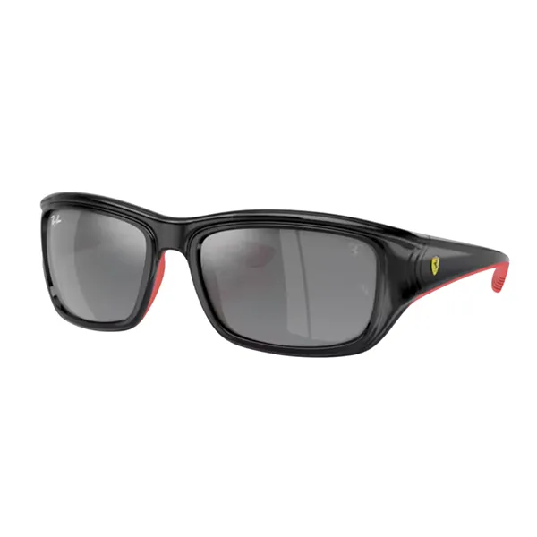 Kính Mát Nam Rayban Sunglasses 0RB4405M F6016G Màu Xám/Đen - Kính mắt - Vua Hàng Hiệu