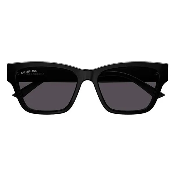 Kính Mát Nữ Balenciaga Sunglasses BB0307SA 001 Màu Xám Đen - Kính mắt - Vua Hàng Hiệu