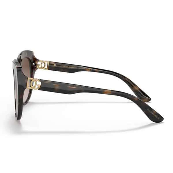 Kính Mát Nữ Dolce & Gabbana D&G Sunglasses 0DG4392F 502/13 Màu Nâu Havana - Kính mắt - Vua Hàng Hiệu
