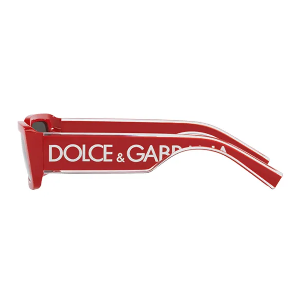 Kính Mát Nữ Dolce & Gabbana D&G Sunglasses 0DG6187 309687 Màu Xám Đỏ