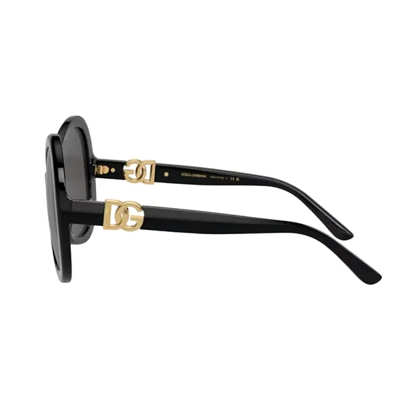 Kính Mát Nữ Dolce & Gabbana D&G Sunglasses 0DG6194U 501/87 Màu Xám Đen - Kính mắt - Vua Hàng Hiệu