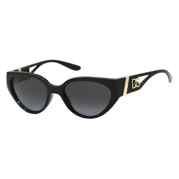 Kính Mát Nữ Dolce & Gabbana D&G Sunglasses DG6146 501/8G Màu Đen - Kính mắt - Vua Hàng Hiệu