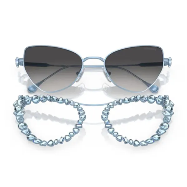Kính Mát Nữ Swarovski 0SK7011 40198G56 Màu Xanh Blue