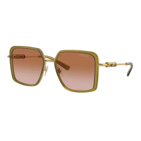 Kính Mát Versace Sunglasses 0VE2261 15091356 Màu Nâu/Xanh