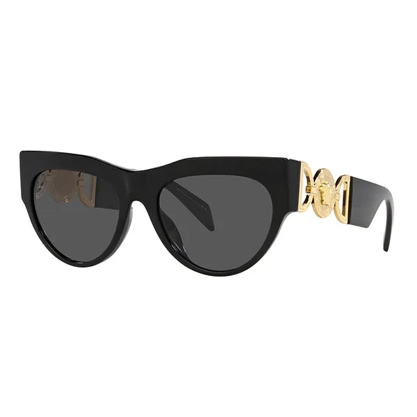 Kính Mát Nữ Versace Sunglasses 0VE4440U GB1/8756 Màu Xám Đen - Kính mắt - Vua Hàng Hiệu
