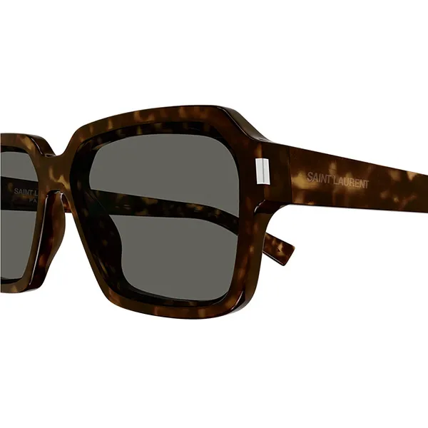 Kính Mát Nữ Yves Saint Laurent YSL Sunglasses SL611/F 002 Màu Xám/Nâu - Kính mắt - Vua Hàng Hiệu