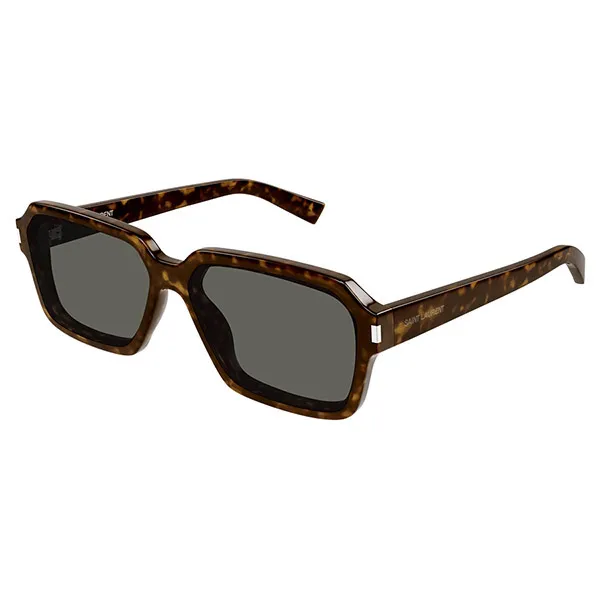 Kính Mát Nữ Yves Saint Laurent YSL Sunglasses SL611/F 002 Màu Xám/Nâu - Kính mắt - Vua Hàng Hiệu