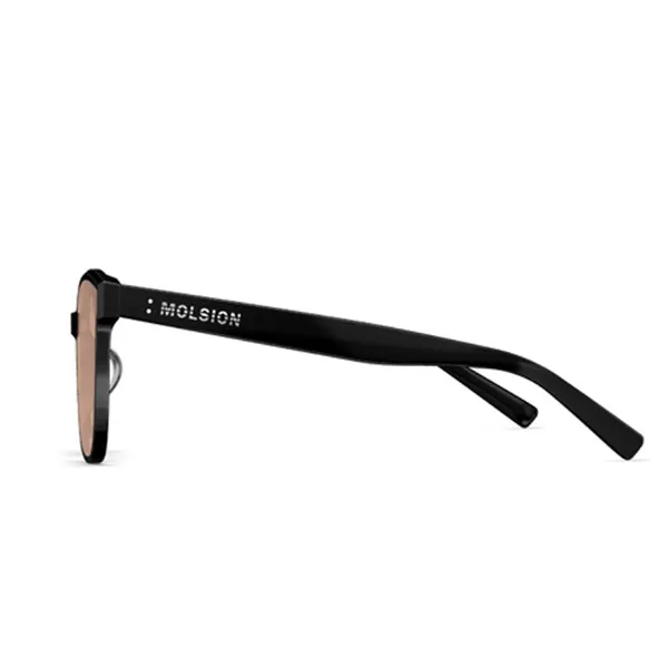 Kính Mát Unisex Molsion Sunglass MS3097 A16 Màu Cam Đen - Kính mắt - Vua Hàng Hiệu
