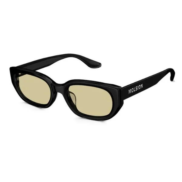 Kính Mát Unisex Molsion Sunglasses MS3089 A16 Màu Đen - Vàng - Kính mắt - Vua Hàng Hiệu