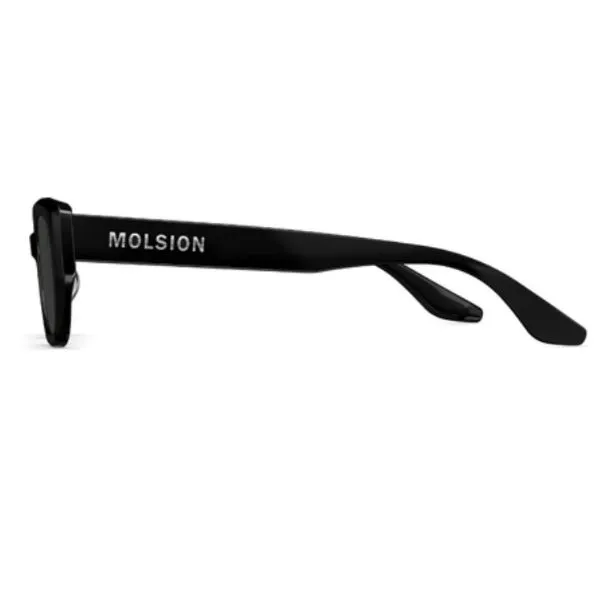 Kính Mát Unisex Molsion Sunglasses MS3089 C10 Màu Đen - Kính mắt - Vua Hàng Hiệu
