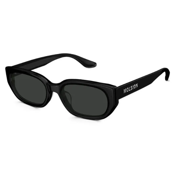 Kính Mát Unisex Molsion Sunglasses MS3089 C10 Màu Đen - Kính mắt - Vua Hàng Hiệu