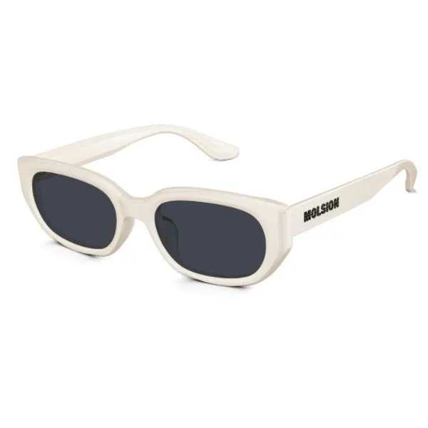 Kính Mát Unisex Molsion Sunglasses MS3089 C90 Màu Trắng - Kính mắt - Vua Hàng Hiệu