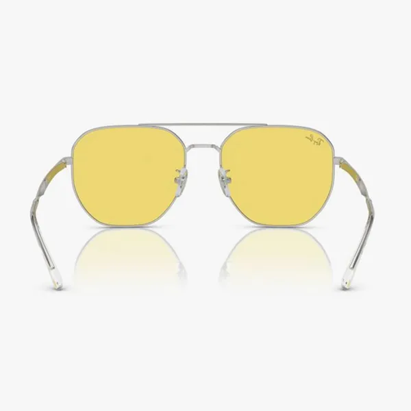 Kính Mát Unisex Rayban 0RB3724D 003/8559 Màu Vàng Bạc