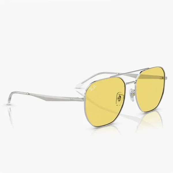 Kính Mát Unisex Rayban 0RB3724D 003/8559 Màu Vàng Bạc