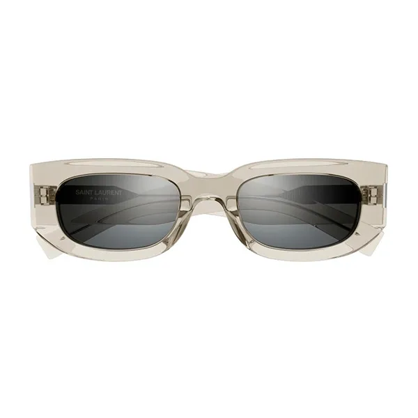 Kính Mát Unisex YSL Yves Saint Laurent Square Sunglasses SL697 003 Màu Nâu Trong