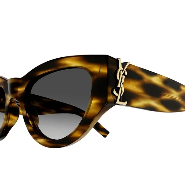 Kính Mát Yves Saint Laurent YSL Sunglasses SLM94 005 Màu Xám/Havana - Kính mắt - Vua Hàng Hiệu