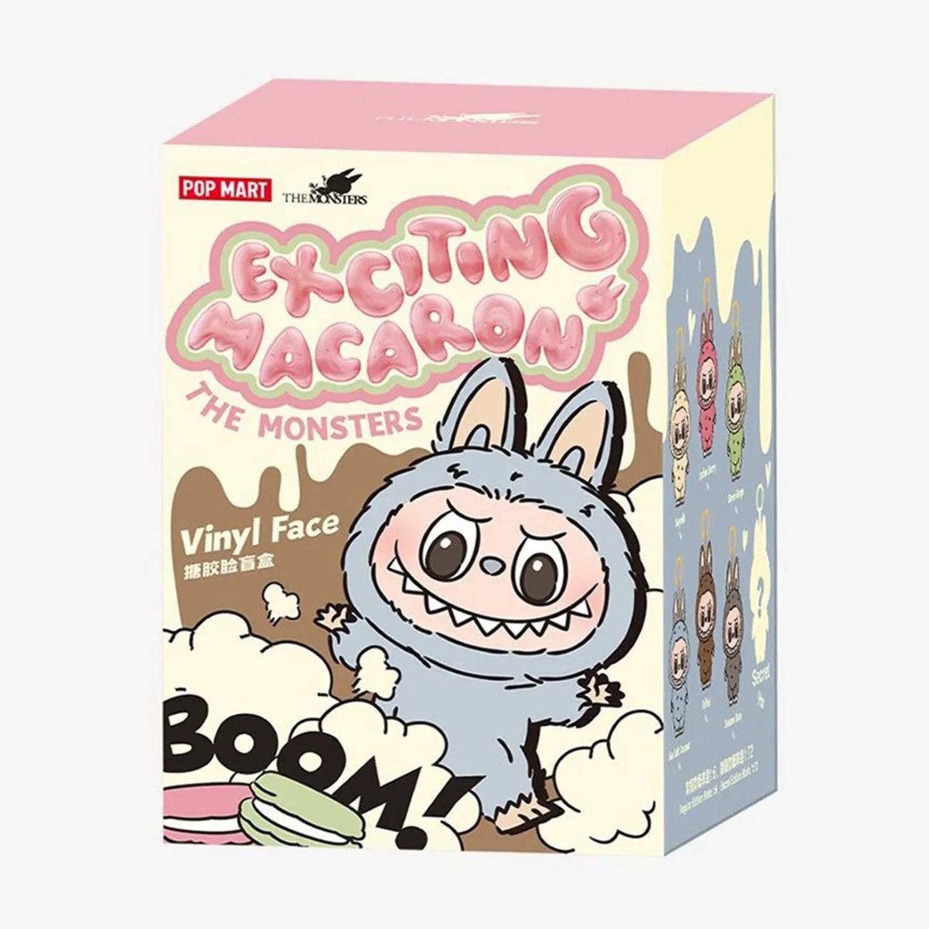 Móc Khóa Pop Mart Labubu Exciting Macaron Soymilk Màu Be - Phụ kiện - Vua Hàng Hiệu