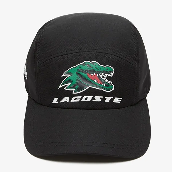 Mũ Lacoste Sport Exclusive Crocodile Tennis Cap RK1834 031 Màu Đen