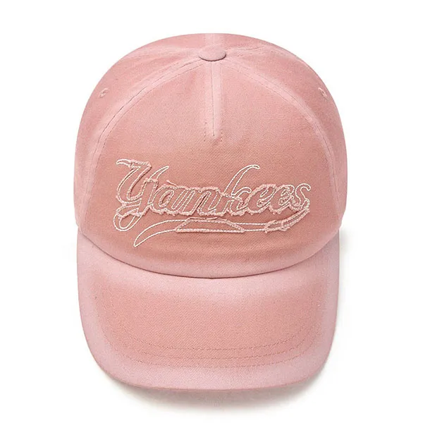 Mũ MLB Varsity Vintage Washing Stitch Unstructured Ball Cap New York Yankess 3ACPV025N-50PCD Màu Hồng Nhạt