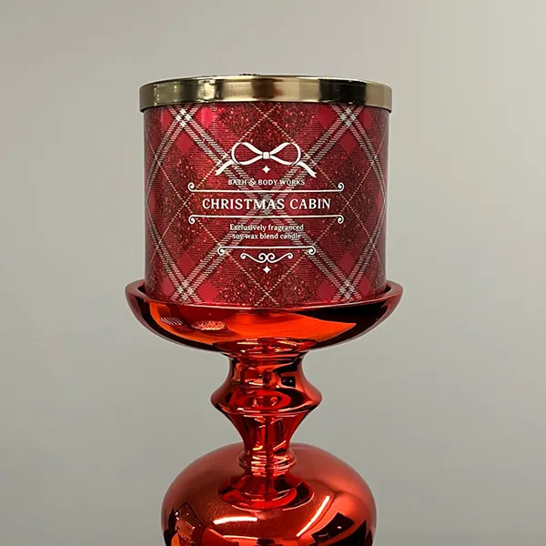 Nến Thơm Bath & Body Works Christmas Cabin 3-Wick Candle 411g - Nến thơm - Vua Hàng Hiệu