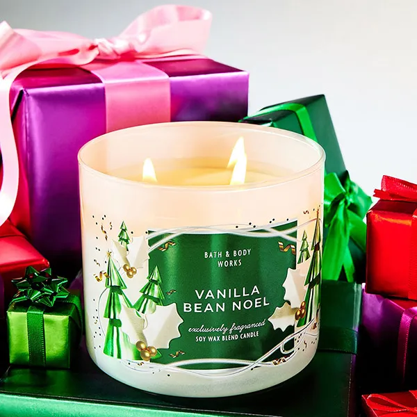 Nến Thơm Bath & Body Works Vanilla Bean Noel 411g