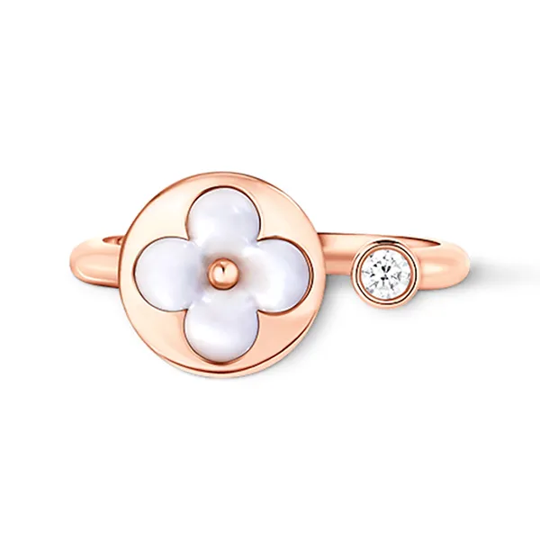 Nhẫn Nữ Jewery Luxury Color Blossom Mini Sun Q9L68I Màu Vàng Hồng - Trang sức - Vua Hàng Hiệu