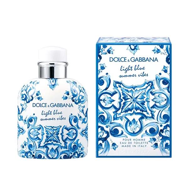 Nước Hoa Nam Dolce & Gabbana D&G Light Blue Summer Vibes Pour Homme Eau De Toilette (EDT) 125ml - Nước hoa - Vua Hàng Hiệu