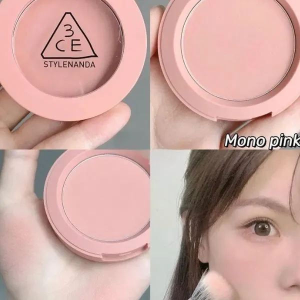 Phấn Má Hồng 3CE Face Blush #Mono Pink Màu Hồng Phấn