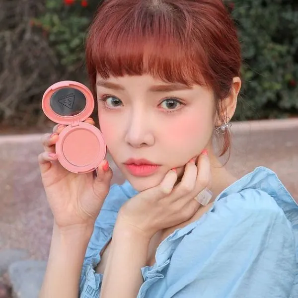 Phấn Má Hồng 3CE Face Blush #Pure Cake Màu Hồng Sữa