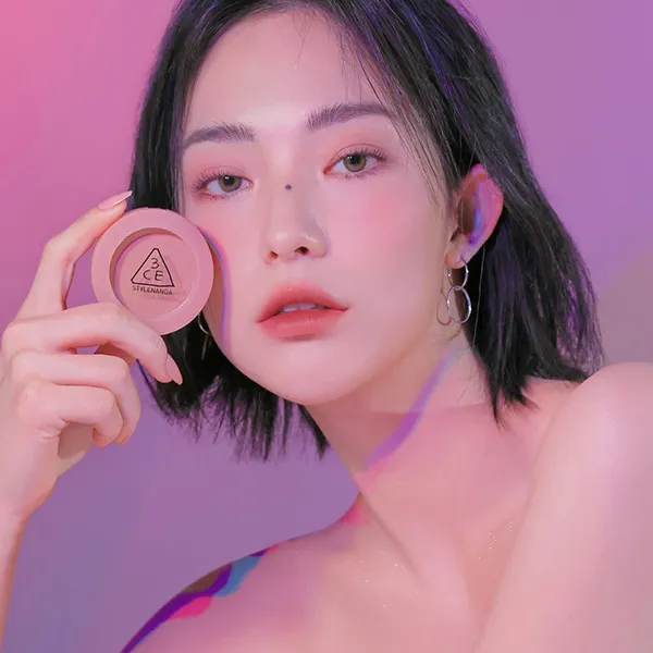 Phấn Má Hồng 3CE Face Blush Split Second Edition #City Mauve Màu Hồng Pastel - Trang điểm - Vua Hàng Hiệu
