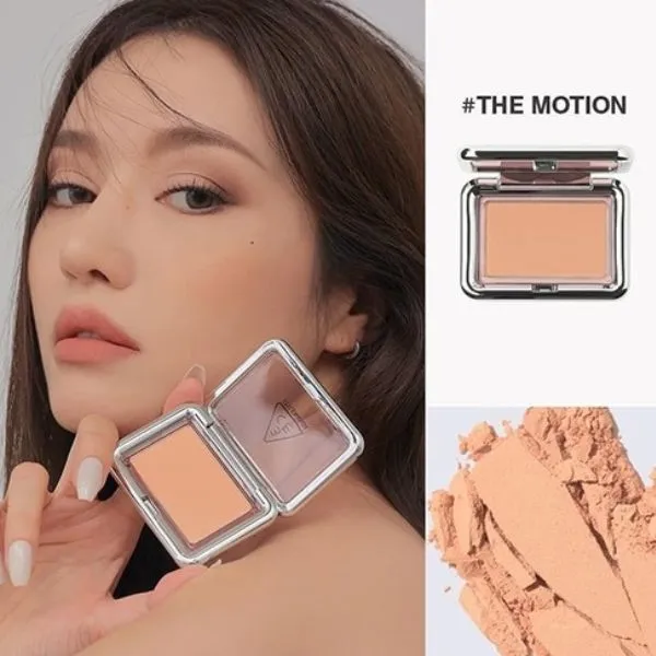 Phấn Má Hồng 3CE New Take Face Blusher #The Motion Màu Cam Đào