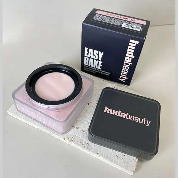 Phấn Phủ Dạng Bột Trang Điểm Huda Beauty Easy Bake Loose Baking & Setting Powder Tone Cherry Blossom Cake 20g - Trang điểm - Vua Hàng Hiệu