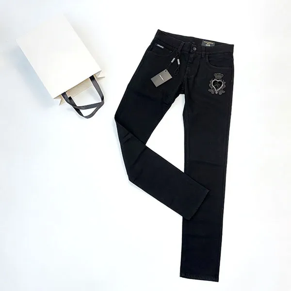 Quần Jean Nam Dolce & Gabbana D&G Skinny GY07LZ G8CN9 S9001 Màu Đen - Thời trang - Vua Hàng Hiệu