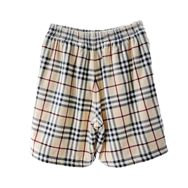 Quần Short Burberry With Check Printed - 8074188 Màu Be Size XXS - Thời trang - Vua Hàng Hiệu