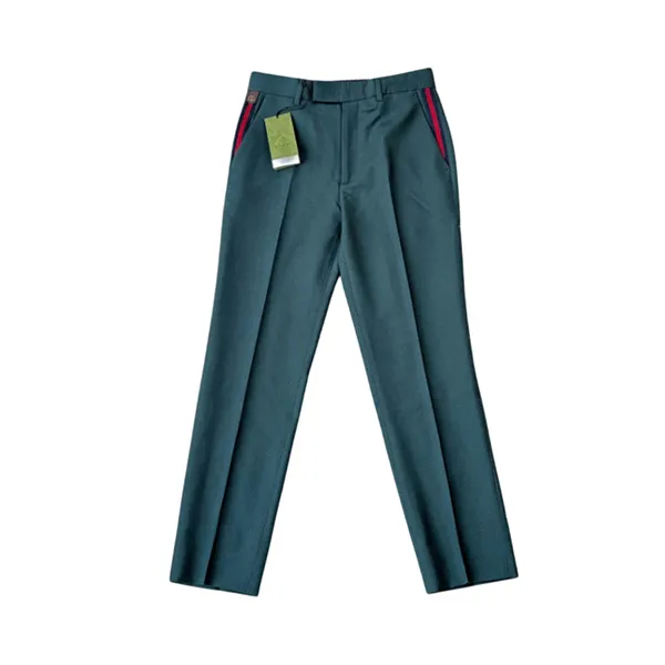 Quần Tây Nam Gucci GG Mohair Pant In Dark Green - 698813 Z8A18 3100 Màu Xanh Green Size 40 - Thời trang - Vua Hàng Hiệu