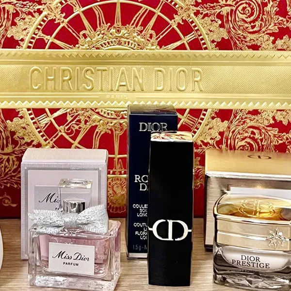 Set Nước Hoa Dior Miss Dior Lunar New Year Gift Set 4 Món (Gồm Túi) - Nước hoa - Vua Hàng Hiệu