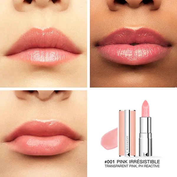Set Phấn Má Hồng Và Son Dưỡng Givenchy Prisme Libre Blush & Perfecto Lip Balm Mini 01 Pink Irresistible