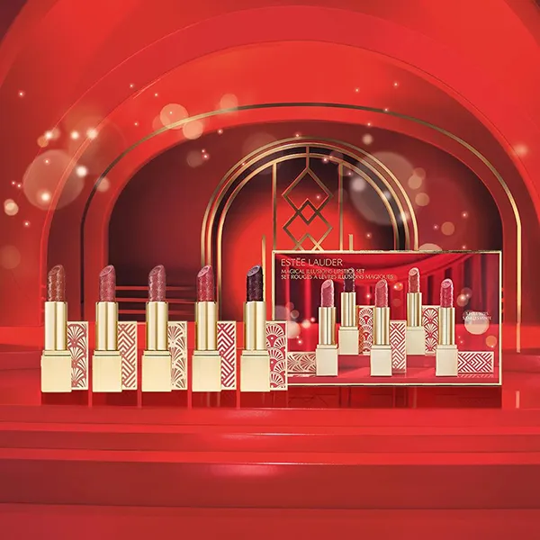 Set Son Estée Lauder Magical Illusion Lipstick 5 Màu