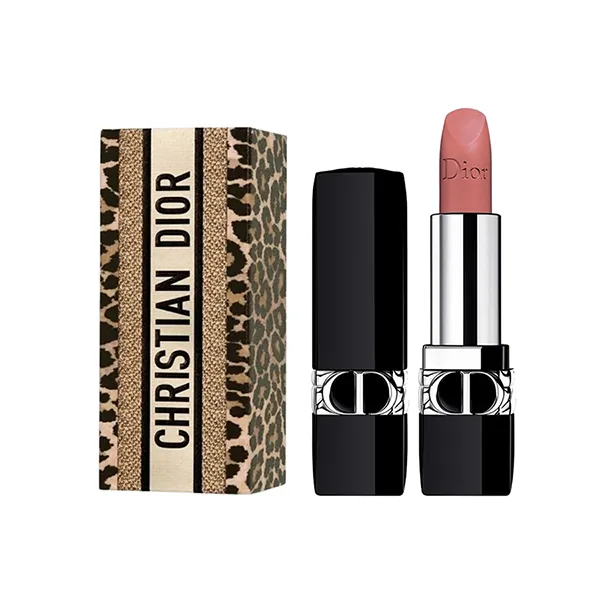 Son Dior Matte 100 Nude Look Màu Hồng Nude (Vỏ Beo) - Son Môi - Vua Hàng Hiệu