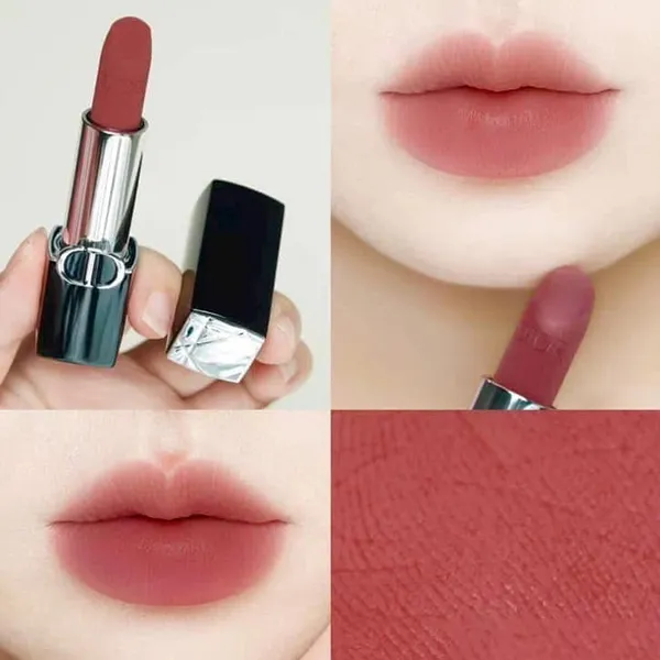 Son Dior Rouge Dior Limited Edition Lunar New Year 688 Voile De Rose Màu Hồng Đất