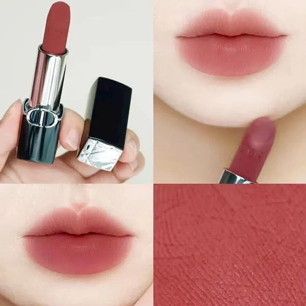 Son Dior Rouge Dior Limited Edition Lunar New Year 688 Voile De Rose Màu Hồng Gỗ