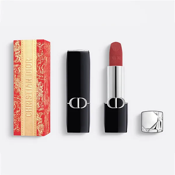 Son Dior Rouge Dior Limited Edition Lunar New Year 720 Icone Màu Đỏ Hồng Gỗ