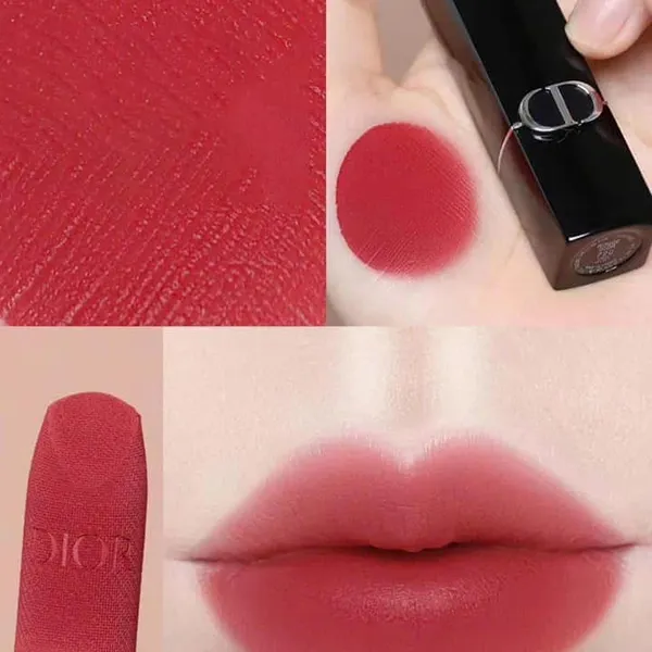 Son Dior Rouge Dior Limited Edition Lunar New Year 720 Icone Màu Đỏ Hồng Gỗ