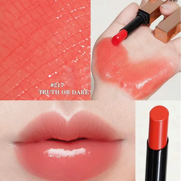 Son Dưỡng Nars Afterglow Sensual Shine Lipstick 217 Truth Or Dare Coral Cam San Hô