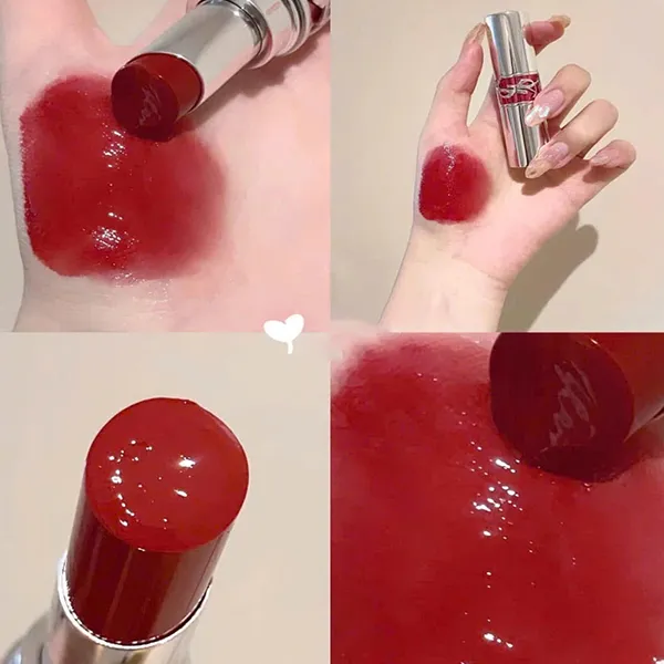 Son Dưỡng YSL Yves Saint Laurent Rouge Volupte Candy Glaze 06 Burgundy Màu Đỏ Burgundy - Son Môi - Vua Hàng Hiệu