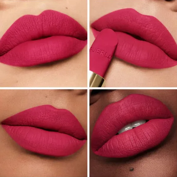 Son Guerlain Rouge G Velvet The Lipstick Shade 886 Le Fuchsia Vibrant Màu Hồng Fuchsia - Son Môi - Vua Hàng Hiệu