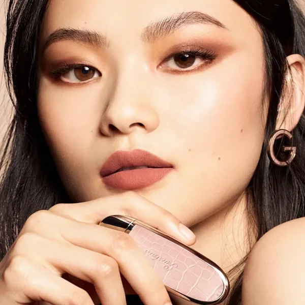 Son Guerlain Rouge G Velvet Warm Brown Refill Lipstick 539 Le Tonka Hale Màu Nâu Tây - Son Môi - Vua Hàng Hiệu