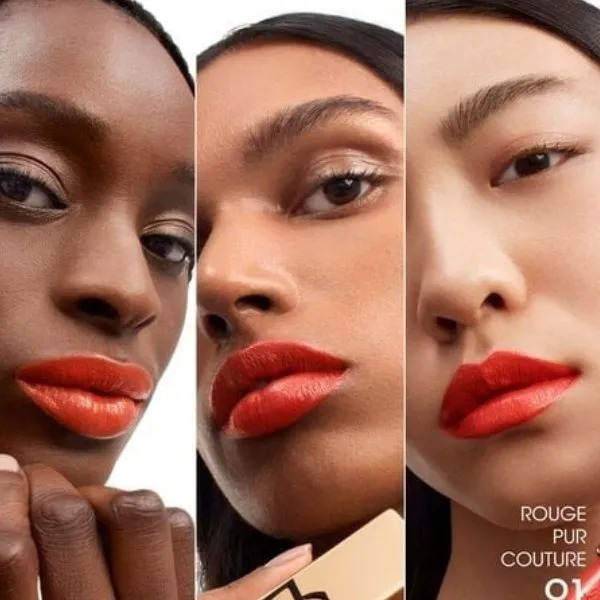 Son Lì Yves Saint Laurent YSL Rouge Pur Couture 01 Wild Cinnamon Màu Cam Gạch