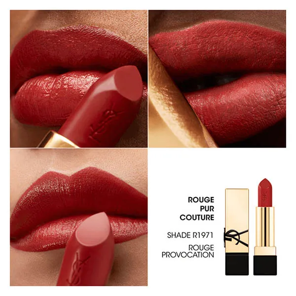 Son Yves Saint Laurent YSL Rouge Pur Couture R1971 Rouge Provocation Màu Đỏ Cổ Điển