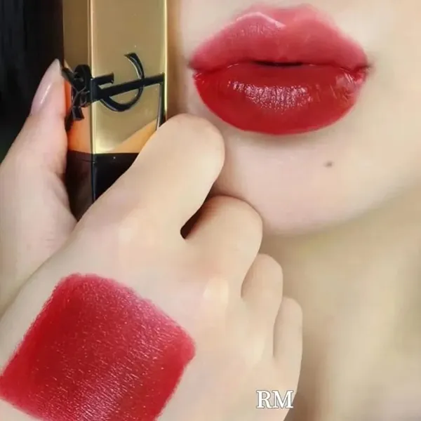Son Yves Saint Laurent YSL Rouge Pur Couture Satin Lipstick RM Rouge Muse Màu Đỏ Ruby